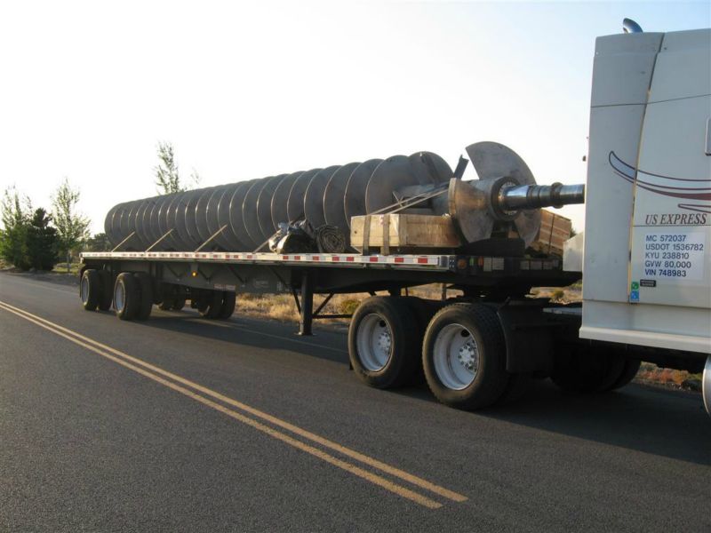 DIGESTER SCREW REDESIGNED UPGRADED AND MFG BY MST