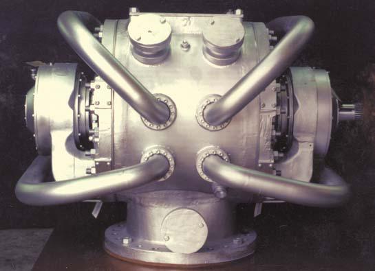 ITEM 1111_CUSTOM 30 HIGH PRESSURE ROTARY FEEDER VALVE RETROFITTED WITH ENLARGED BEARING SET