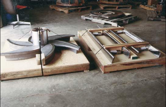 ITEM 1188_ROUND SCREEN ROTOR BARS RESTORED AND HIGH ENERGY PULPER ROTOR RESTORATION