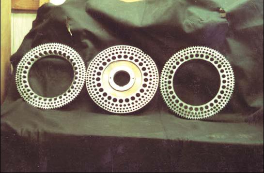 ITEM 1199_NEW SET OF SHREDDER PLATES