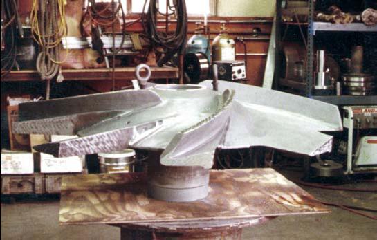 ITEM 1205_RESTORED AND MODIFIED PULPER ROTOR