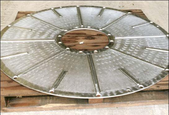 ITEM 1210_RESTORED EXTRACTION PLATE USED IN RECYCLING SYSTEM