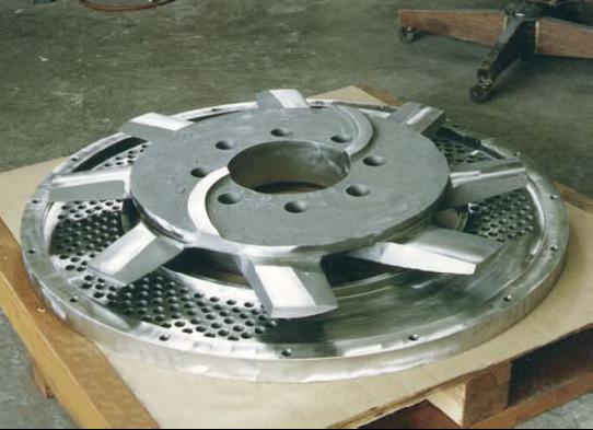 ITEM 1241_PULPER ROTOR AND EXTRACTION PLATE