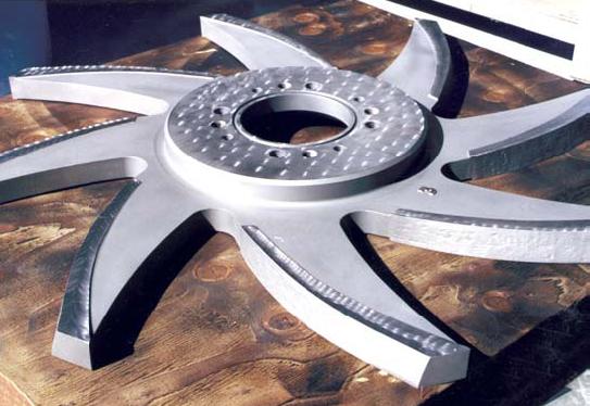 ITEM 1254_TURBO SEPARATOR ROTOR AND HUB SUBASSEMBLY