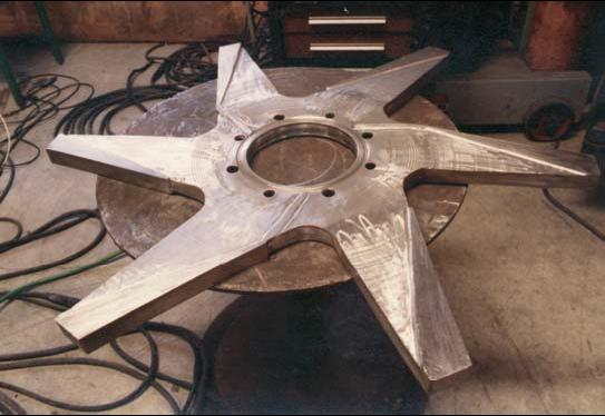 ITEM 1270_OLD STYLE VOITH TURBO ROTOR RESTORATION