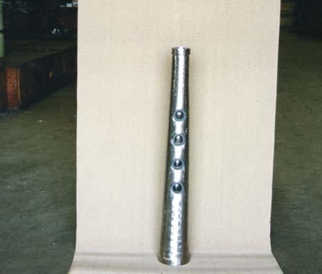 ITEM 1276_MANUFACTURE NEW SPECIAL CENTRI-CLEANER CONE SECTION WITH SIGHT GLASS LEVEL INDICATORS
