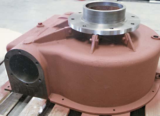 ITEM 1282_GEAR HOUSING-MODIFIED TO TAKE SS FITTING SHOWN