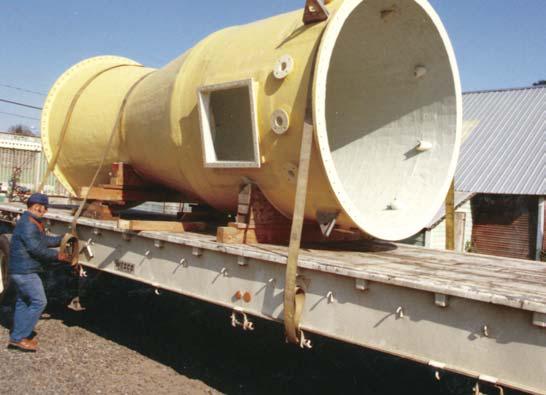 ITEM 1292_CERAMIC WEAR TILE LINING FOR FIBERGLASS TOWER