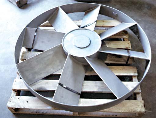 ITEM 1303_REMANUFACTURE HIGH CAPACITY EXHAUST FAN STAINLESS STEEL