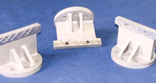 ITEM 1320_SPECIAL CUSTOM VIBRATING SCREEN MOUNTING BRACKETS MFG OF STAINLESS STEEL