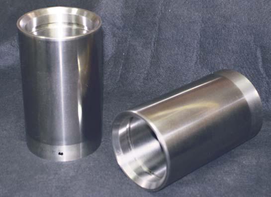 ITEM 1321_FEED SCREW TUNGSTEN CARBIDE COATED SLEEVES FOR SEVERE WEAR APPLICATIONS