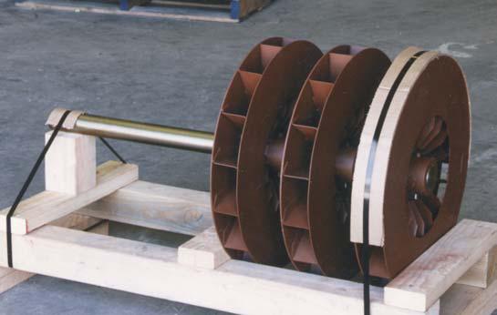 ITEM 1331_SPECIAL THREE STAGE HIGH VELOCITY (4500 RPM) BLOWER FAN NEW BY MST