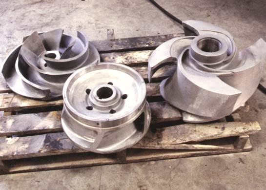 ITEM 1367_VARIOUS PUMP IMPELLER RESTORATION