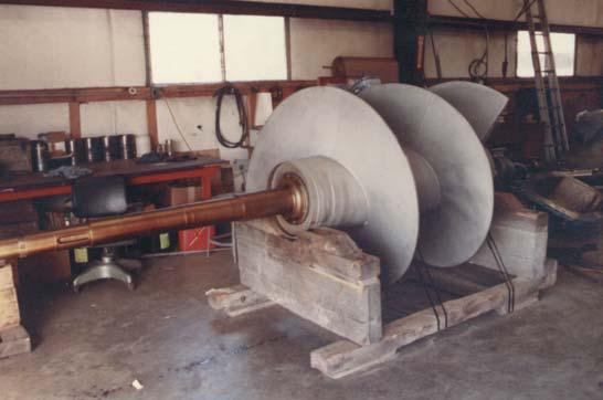 ITEM 1382_KAMYR TOP SEPARATOR SCREW RESTORATION