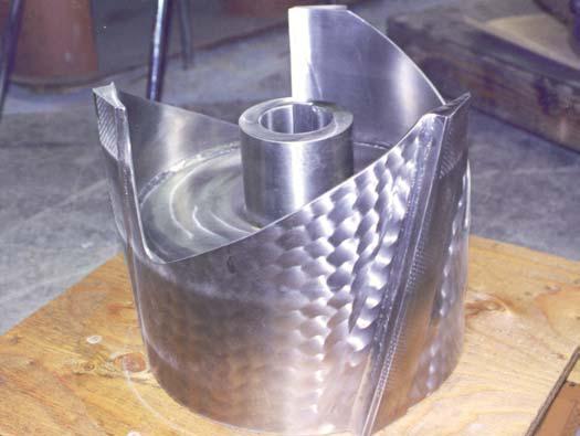 ITEM 1396_REMANUFACTURE SPECIALTY SEPARATOR ROTOR WITH INTEGRAL FOIL BARS