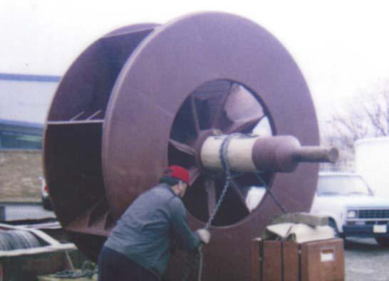 ITEM 1410_100 OD ID FAN - TRITEN BLADE SYSTEM AND REINFORCED SIDE PLATE DESIGN BY MST