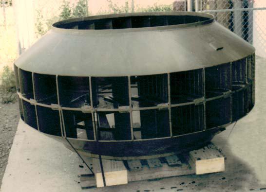 ITEM 1411_CUSTOM POWER BOILER ID FAN SPECIAL CONSTRUCTION TO PREVENT WEAR AND TAMPERING BY UNAUTHORIZED WELDERS