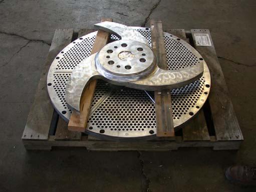 ITEM 1437_CMV10 Contaminex Rotor Mfg New Special Hardfacing Composite