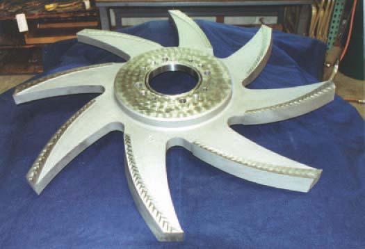 MANUFACTURE AND UPGRADE SEPARATOR ROTOR_2 VIEW