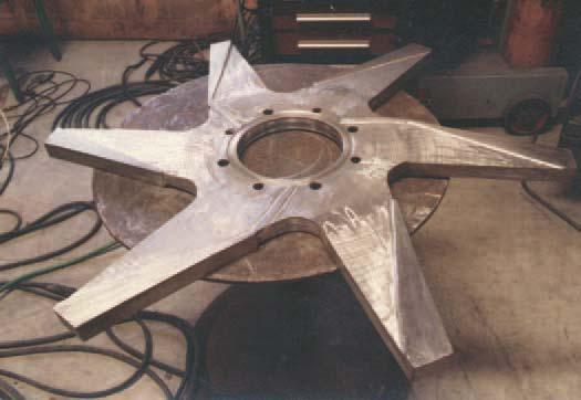 OLD STYLE VOITH TURBO ROTOR RESTORATION