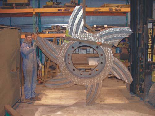 RESTORED VSAP 100 PULPER ROTOR