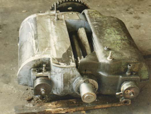 SAWMILL APP - OBSOLETE EQUIPMENT -FAB NEW HOUSING SECTION OF CARBON STEEL-REPLACE FAILED CAST IRON