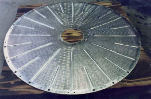 TURBO SEPARATOR EXTRACTION PLATE RESTORATION