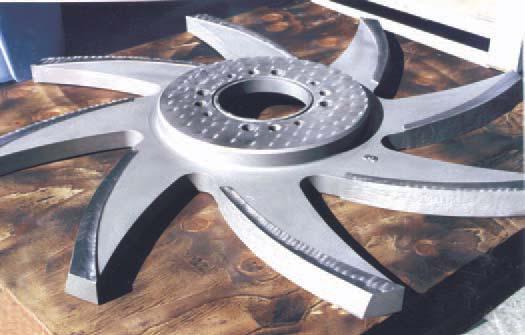 TURBO SEPARATOR ROTOR AND HUB SUBASSEMBLY